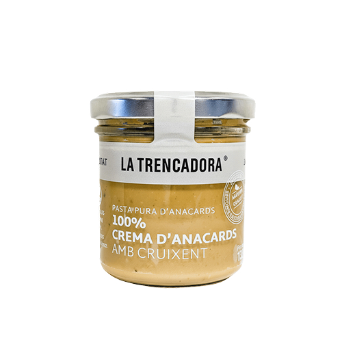 Crema d'anacards amb cruixent