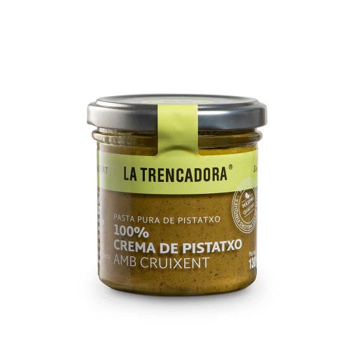 crema de pistatxo amb cruixent